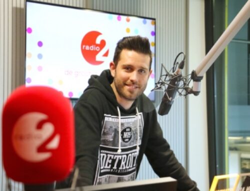 Angelique in uitzending van Radio 2